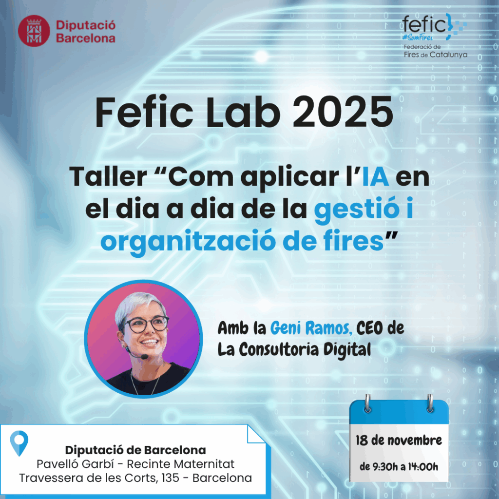 FEFIC Lab 2025: Taller sobre IA a les fires