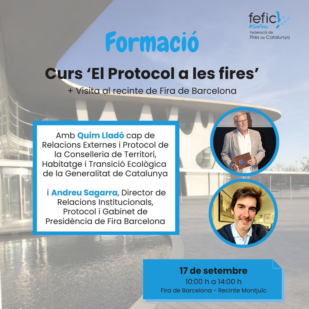 Formació Protocol Fira Barcelona